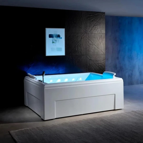 Гідромасажна ванна Golston G-U262P пристінна, 1850х1500х710 мм - фото 4