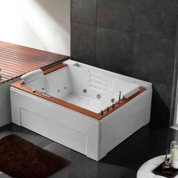 Гідромасажна ванна Golston G-U2606 пристінна, 1910x1590x770 мм - фото 1