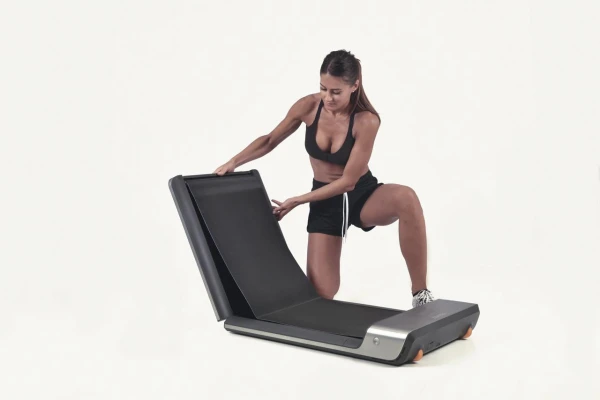 Бігова доріжка Toorx Treadmill WalkingPad with Mirage Display Mineral Grey (WP-G) - фото 3