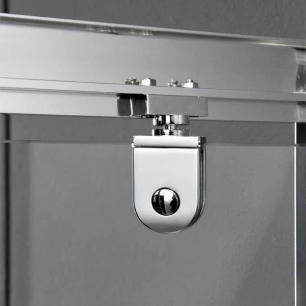 Душова кабіна Dusel А-516, 100х100х190, двері розпашні, скло прозоре - фото 2