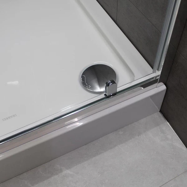 Душова кабіна Dusel А-516, 100х100х190, двері розпашні, скло прозоре - фото 11