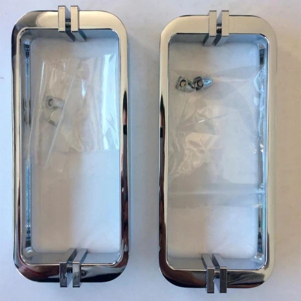 Душова кабіна Dusel А-516, 100х100х190, двері розпашні, скло прозоре - фото 5