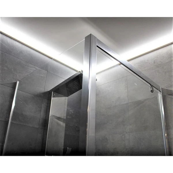 Душова кабіна Dusel А-516, 100х100х190, двері розпашні, скло прозоре - фото 9