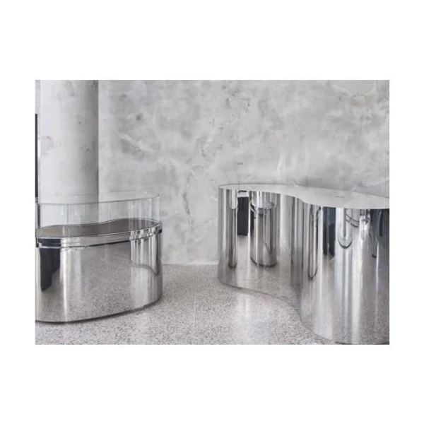 Дзеркальна стінова бамбукова панель BWD 8026-15 Mirror Silver (8026155) - фото 12