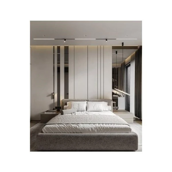 Дзеркальна стінова бамбукова панель BWD 8026-15 Mirror Silver (8026155) - фото 13