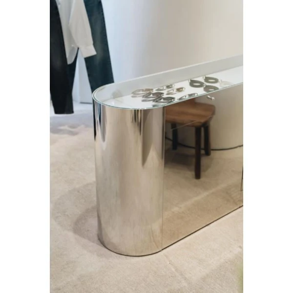 Дзеркальна стінова бамбукова панель BWD 8026-15 Mirror Silver (8026158) - фото 10