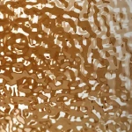 Стеновая бамбуковая панель BWD 8809-15 Bubbles Gold (8809155)