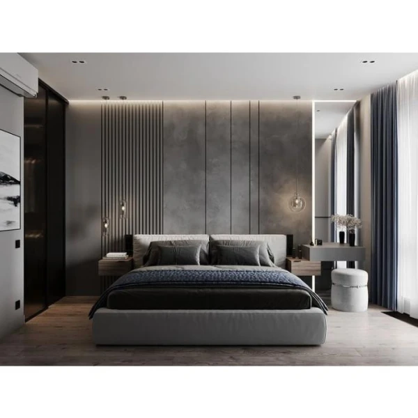 Стінова бамбукова панель BWD 6125 Stone Матова - фото 4