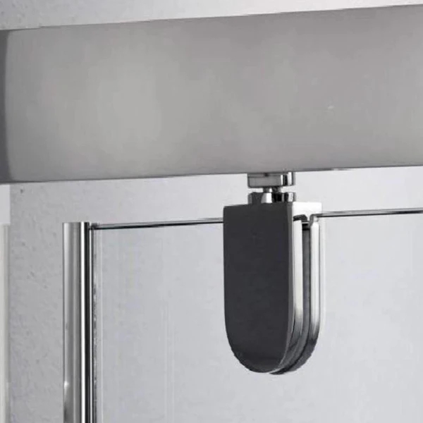 Душова кабіна Dusel A-1105, 90х90х190, двері розпашні, скло прозоре - фото 3