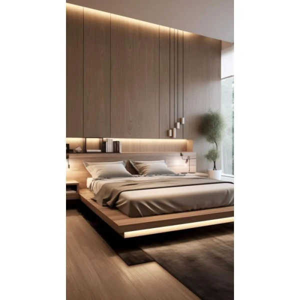 Бамбукова стінова панель BWD 5186 Natural Wood Текстурована (51868) - фото 4