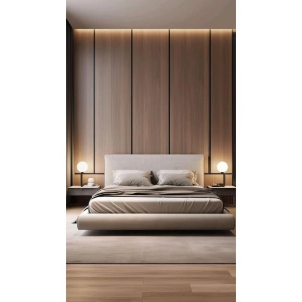 Бамбукова стінова панель BWD Natural Wood 5022-8 текстурована, 2800x1220 мм (502288) - фото 6