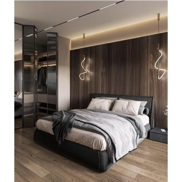 Бамбукова стінова панель BWD 5018-3 Natural Wood Текстурована - фото 4