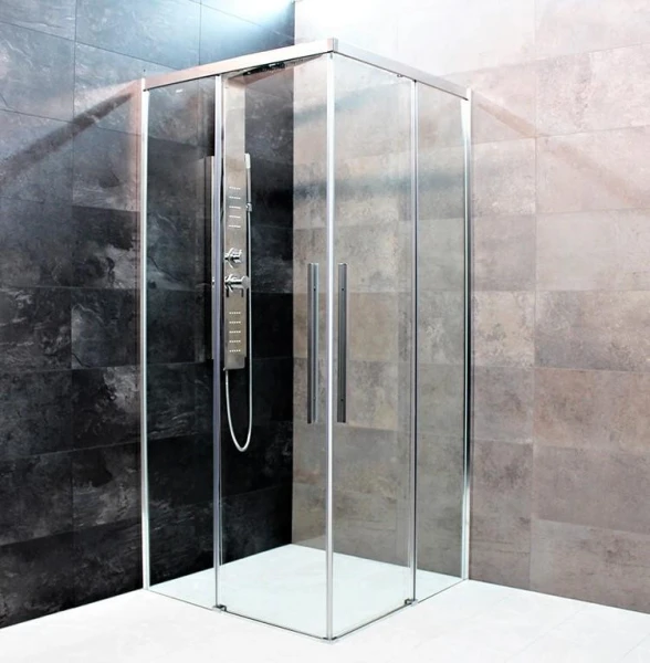 Душова кабіна Dusel DL194 Chrome 90x90 - фото 3