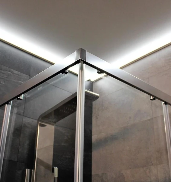 Душова кабіна Dusel DL194 Chrome 90x90 - фото 4