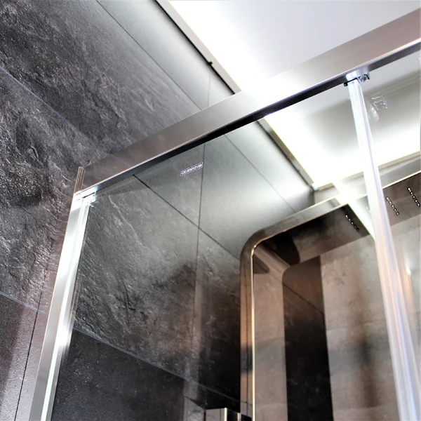 Душова кабіна Dusel DL194 Chrome 90x90 - фото 9