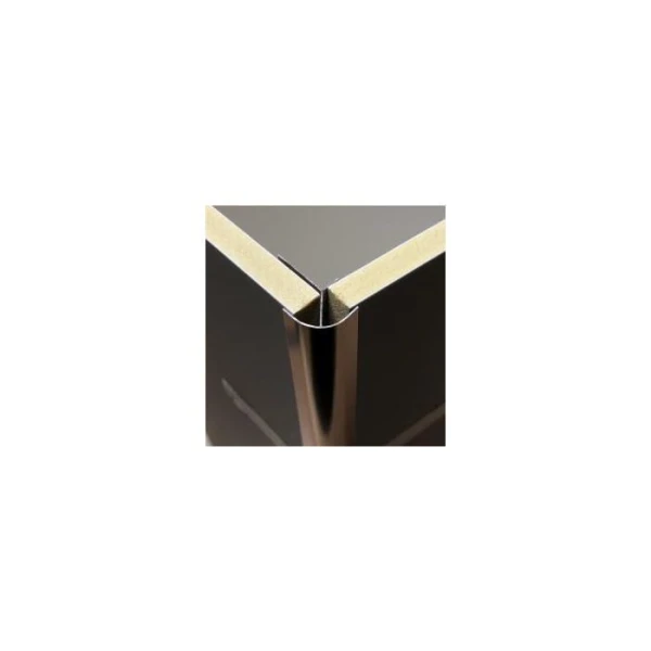 Кутовий зовнішній профіль BWD EC-08 Black 8мм (EC08B8) - фото 0