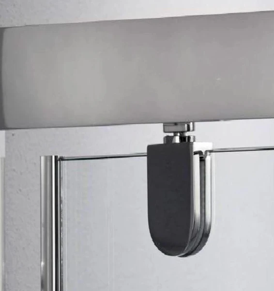 Душові двері в нішу Dusel FА-516 розпашні скло прозоре (90х190 см) - фото 4