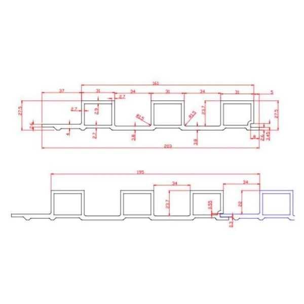 Рейка бамбукова текстурована BWD (GW12-5182) - фото 4