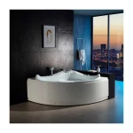Гідромасажна ванна Golston G-L233 кутова 1500х1500х680 мм (GU233150)
