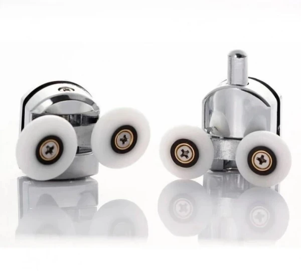 Душові двері в нішу Dusel FА-512 розсувні, скло прозоре (120х190 см) - фото 2